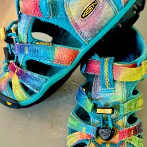 Kids Keen Seascape ll Water Shoes Rainbow Unisex Size 12 Toddler